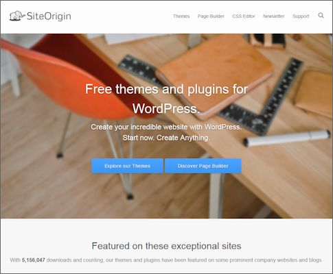 SiteOrigin サイト